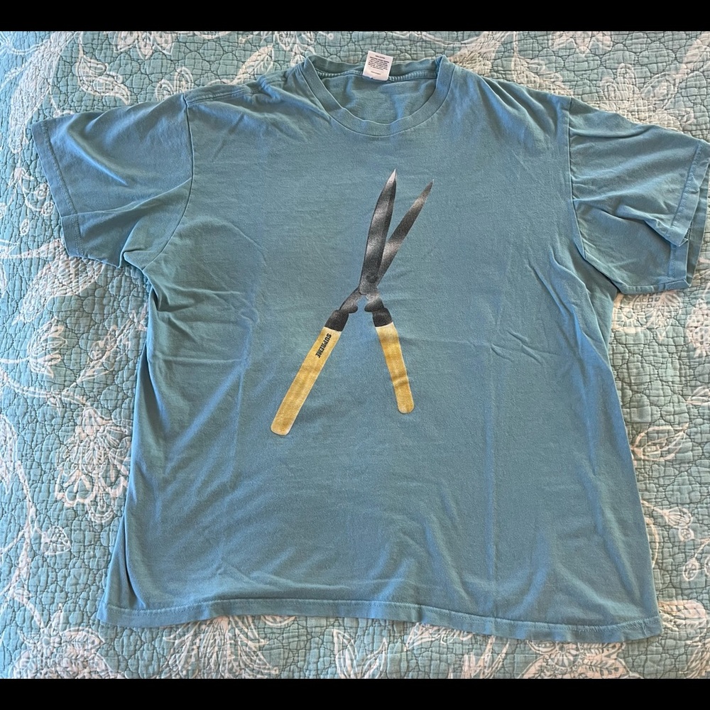 Supreme Blue T-shirt Large